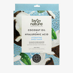 Hydrating Sheet Mask with Coconut Oil and Hyaluronic Acid