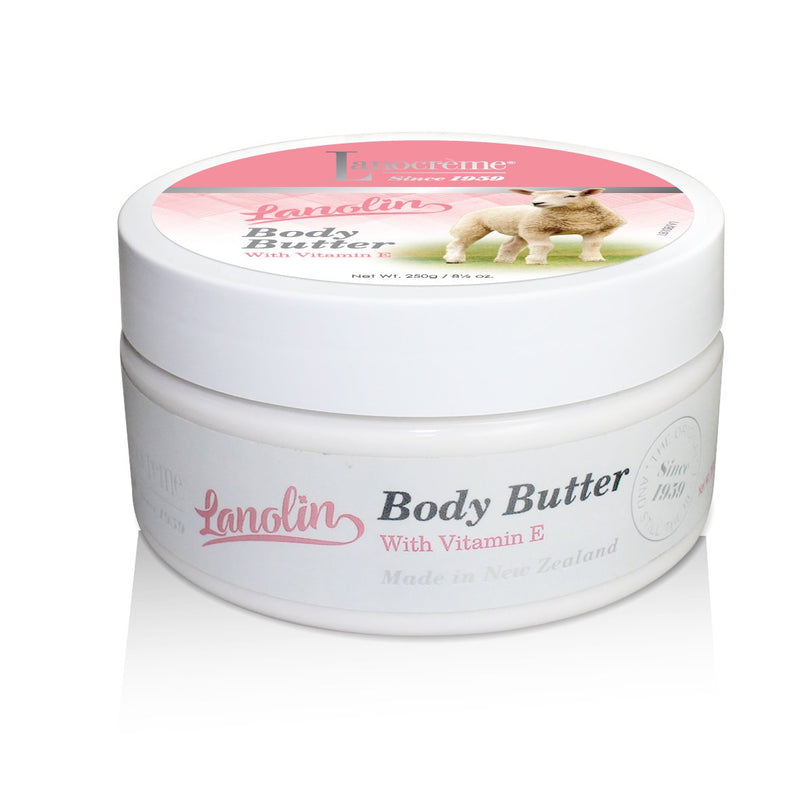 Lanolin Body Butter with Vitamin E