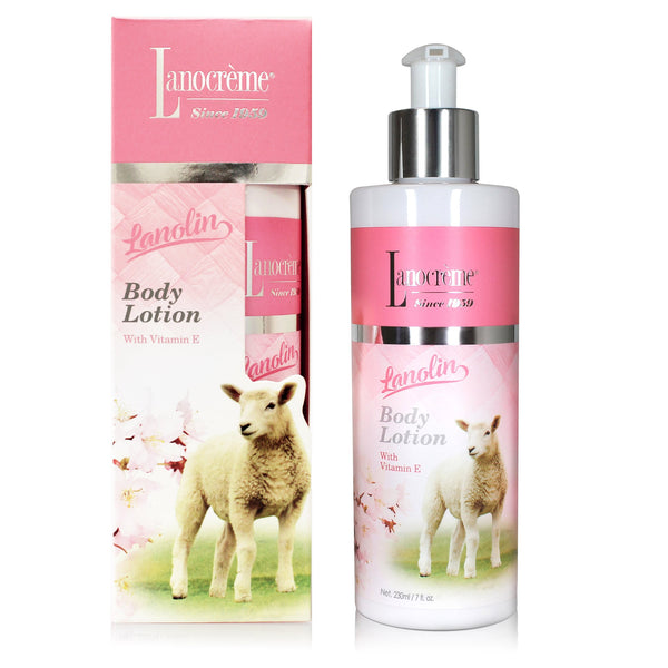 Lanocreme Body lotion plus Lanolin and Vitamin E 230ml